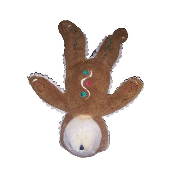 Eddie Bauer Gingerbread Bear Stuffed Plush Holiday 13 Inch Plush Toy - Picture 2 of 6